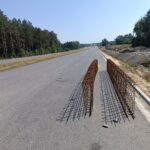 Zbrojenie belek fundamentowych, ścianki czołowe przy przepuście Fi 1500 km 5+900 str. P