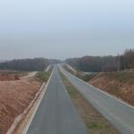 2024_11_12 Widok ogólny na trasę główną, km 12+500