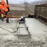2025_02_24 Betonowanie ścian i stropu ustroju nośnego na obiekcie PZDs-4, segment C