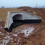 2025_02_24 Widok ogólny na przepust P-10