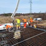 2025_03_07 Betonowanie ścian i stropu ustroju nośnego - segment A na obiekcie PZDs-4