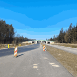 2025_03_10 Widok ogólny na bypass przy obiekcie PZGd-1