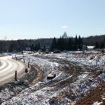 2025_03_17 Tymczasowa Organizacja Ruchu - widok ogólny, km 15+300