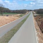 09.04.2025 Widok ogólnyna trasę główna km 13+050