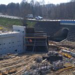 2025_03_25 Zbrojenie i deskowanie ściany oporowej S3 obiektu PZDs-4