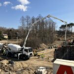 2025_04_02 Betonowanie ściany oporowej S2 na obiekcie PZDs-4