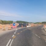 2025_04_22 Tymczasowa Organizacja Ruchu w km 15+400, miesjcowość Wąchock