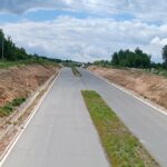 2025_05_19 Widok ogólny na trasę główną, km 13+000 m. Rataje