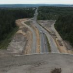 2025_06_30 Budowa Obwodnicy Wąchocka DK42 Nawierzchnia przejścia dla zwierząt