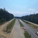 2025_07_14 Widok ogólny Trasa Gówna km. 4+100