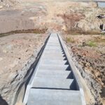 2025_08_19 Montaż schodów skarpowych na obiekcie WD-2