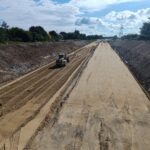 2025_08_19 Profilowanie warstwy mrozoochronnej, km 10+100