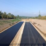 2025_09_02 Wykonana warstwa wiążąca w km 9+700