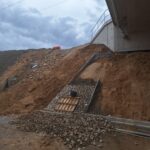 2025_09_16 Wykonywanie umocnień skarp pod obiektem WD-5 przy obiekcie WD-5