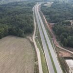 2025_09_23 Budowa Obwodnicy Wąchocka DK42 13+450