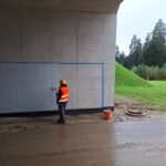 2025_09_30 Wykonywanie zabezpieczenia antykorozyjnego betonu powłoką specjalną odporną na chlorki na obiekcie PZGd-1