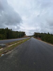 2025_10_08 Widok ogólny na TG km. 15+300