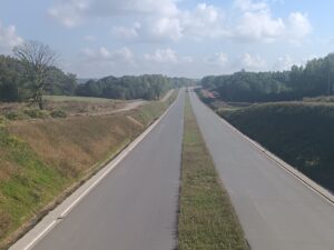 2025_10_08 Widok ogólny - trasa główna, km 13+200