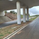 2025_10_08 Zabezpieczenie antykorozyjne betonu powłoką specjalną odporną na chlorki na słupach obiektu WD-10