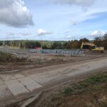 2025_10_13 Widok ogólny na trasę główną, km 5+100