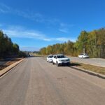 2025_10_21 Widok ogólny na TG km 14+000