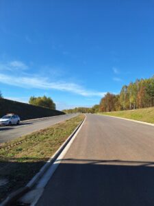 2025_10_22 Widok ogólny na TG km 14+300