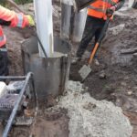 2025_11_12 Betonowanie głowic pali na dojściach do obiektu PZGd-1