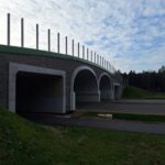 2025_11_13 Widok z boku na obiekt PZGd-1 od strony Skarżyska Kamienna