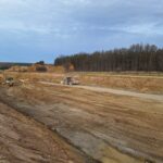 2025_11_14 Roboty ziemne- formowanie nasypu w km. 6+900