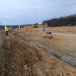 2025_11_14 Roboty ziemne, iniekcja podłoża - zjawiska krasowe, km 7+000