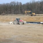 2025_11_14 Roboty ziemne, wykonywanie matraca - zjawiska krasowe, km 6+850 (2)