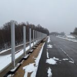 2025_11_26 Wykonywanie ekranów przeciwolśnieniowych na dojazdach do obiektu PZDd-9