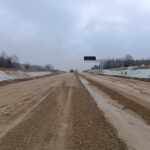 2025_11_27 Wykonywanie podbudowy z KŁSM 0-31,5, km 7+000