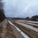 2025_12_09 Roboty ziemne- formowanie nasypu TG km 6+800