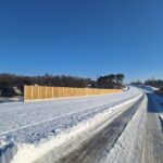 2026_01_20 Widok ogólny ekran przeciwolśnieniowy EAS-1 km 9+400