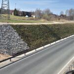 2026_03_23 Widok ogólny na skarpe str.p, km 12+600